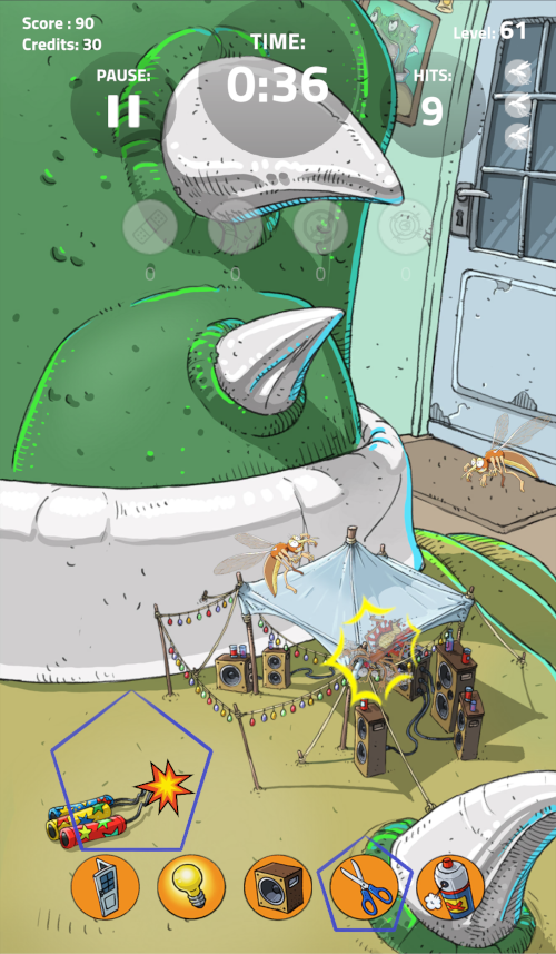 smackm dino feast stage scissors looking after