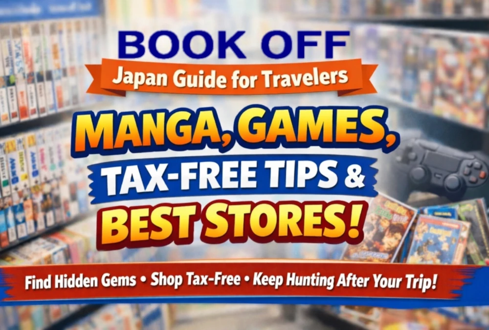 BOOKOFF Japan Guide for Travelers x