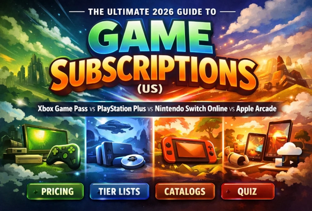 The Ultimate 2026 Guide to Game Subscriptions US x