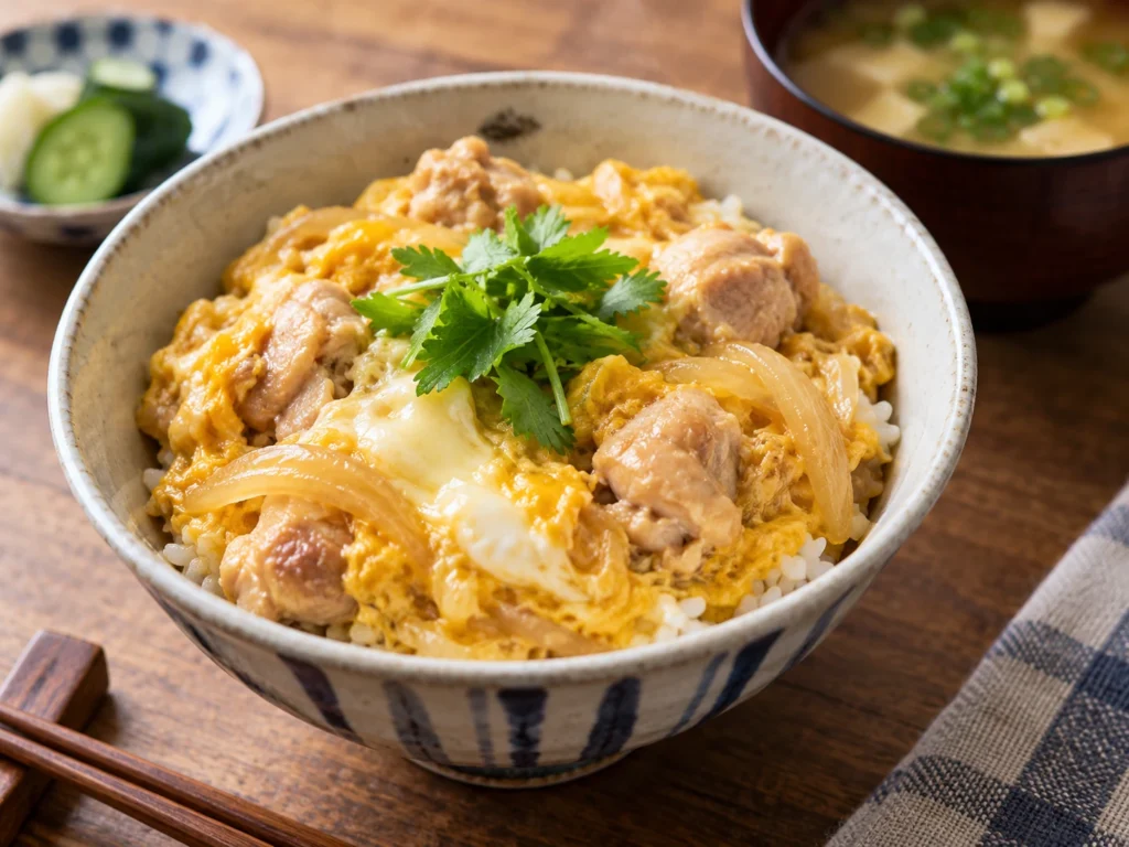 homemade-oyakodon-chicken-egg-rice-bowl